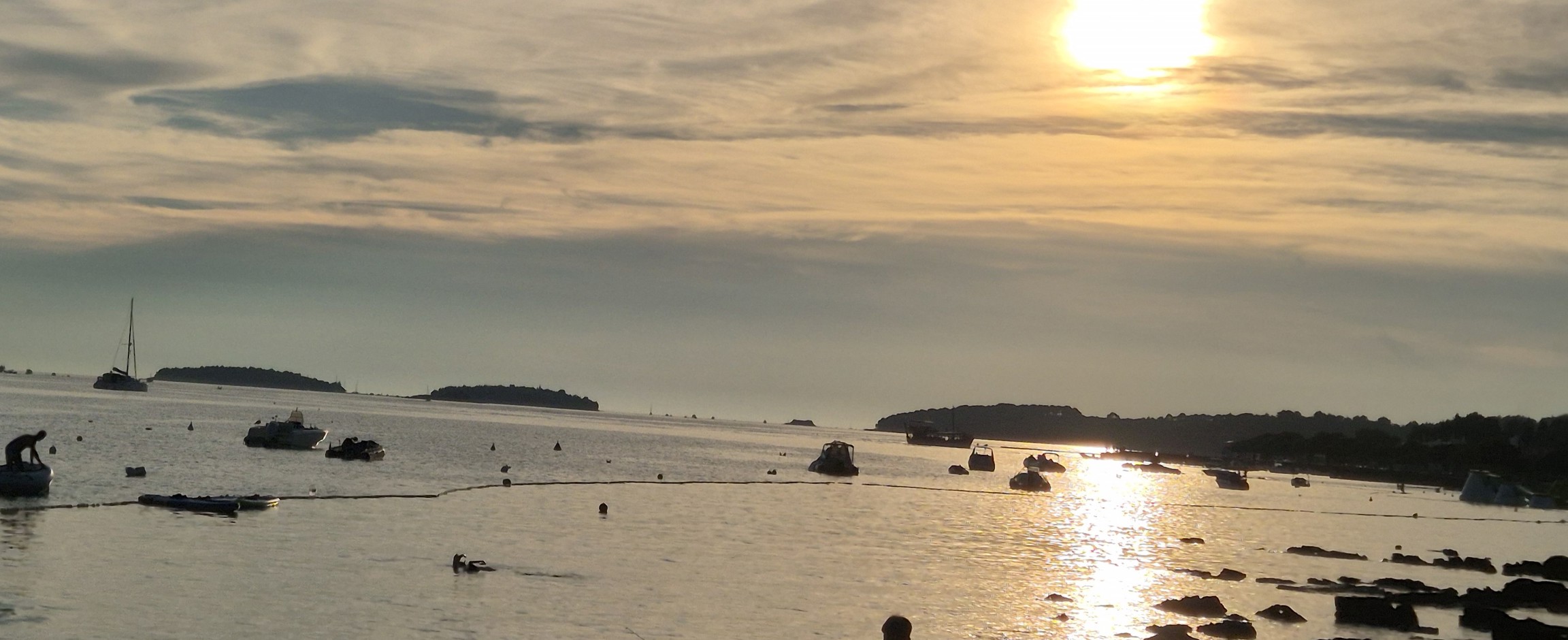 Vissende Kids Zonsondergang (1)